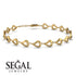 Heart Gold Braclet - Nola No. 1