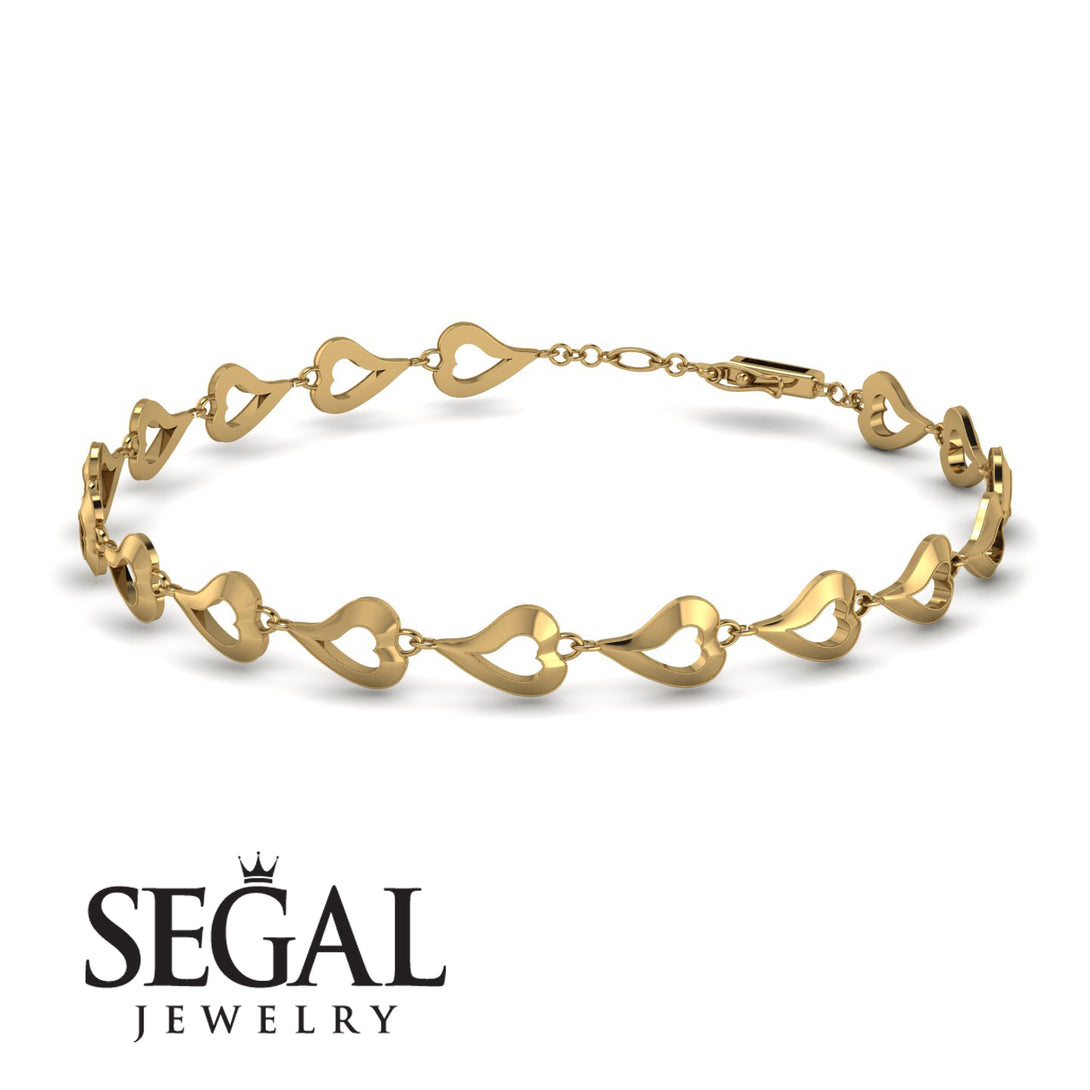 Heart Gold Braclet - Nola No. 1