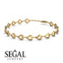 Heart Gold Braclet - Nola No. 1