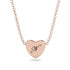 Heart Initial Necklace - Emory No. 2
