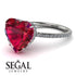 Heart Shape Ruby Ring - Noelle No. 12