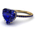 Heart Shape Sapphire Ring - Noelle No. 73