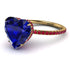 Heart Shape Sapphire Ring - Noelle No. 58