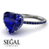 Heart Shape Sapphire Ring - Noelle No. 75