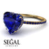 Heart Shape Sapphire Ring - Noelle No. 73