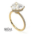 Heart Shape Diamond Ring - Noelle No. 1