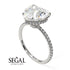 Heart Shape Diamond Ring - Noelle No. 3