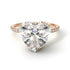 Two Tones Heart Shape Diamond Ring - Noelle No. 76