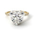 Two Tones Heart Shape Diamond Ring - Noelle No. 77