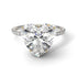Two Tones Heart Shape Diamond Ring - Noelle No. 77