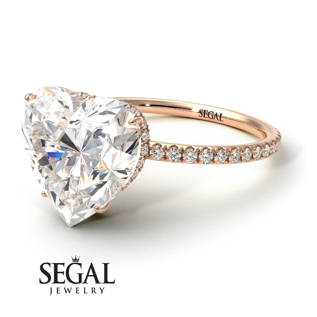 Heart Shape Diamond Ring - Noelle No. 2