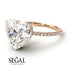 Heart Shape Diamond Ring - Noelle No. 2