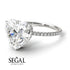 Heart Shape Diamond Ring - Noelle No. 3
