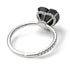Heart Shape Black Diamond Ring - Noelle No. 9