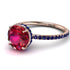 Hidden Halo Ruby Ring - Fiona No. 71