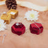 Hidden Halo Cushion Ruby Necklace - Alivia No. 12 image 6