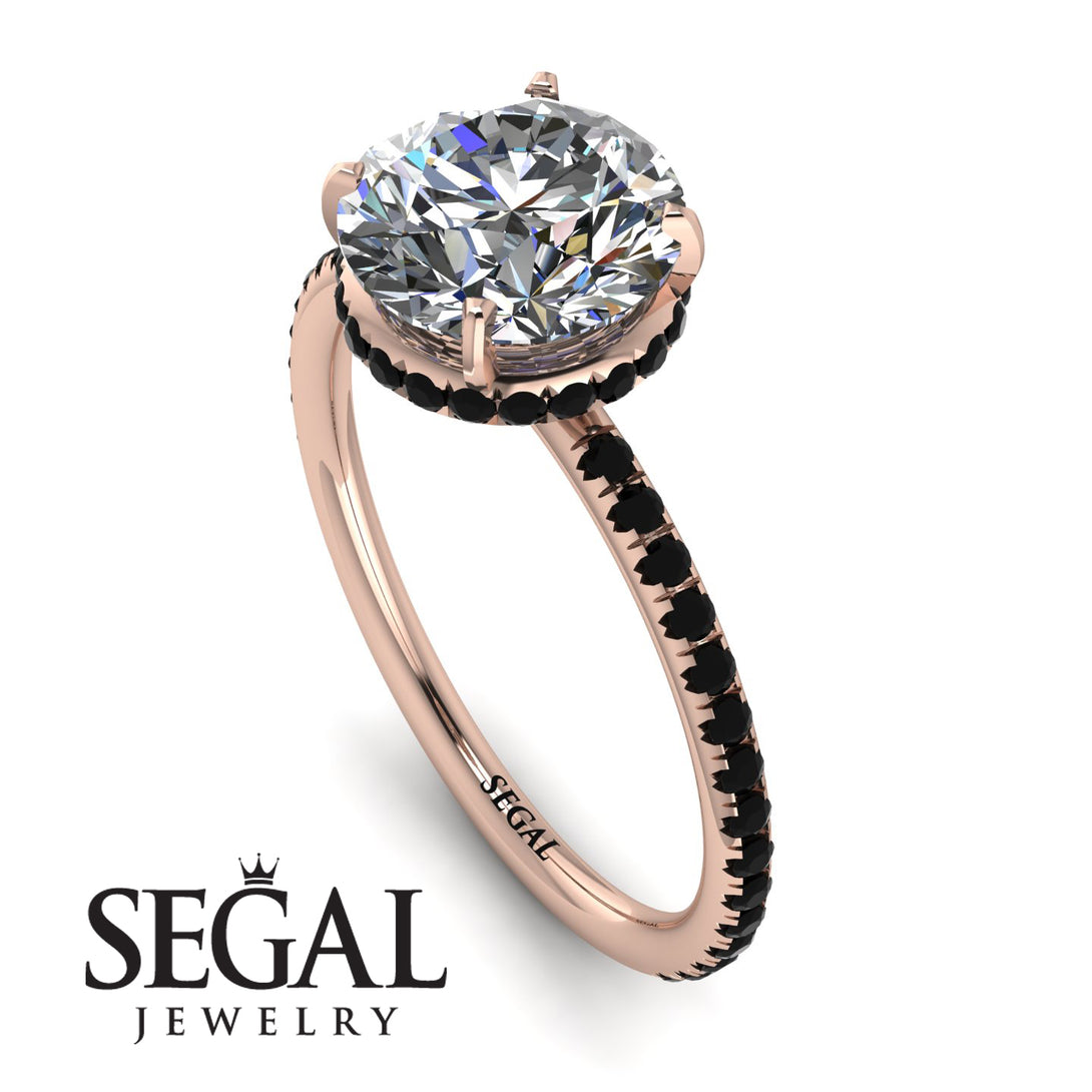 Hidden Halo Diamond Ring - Fiona No. 32