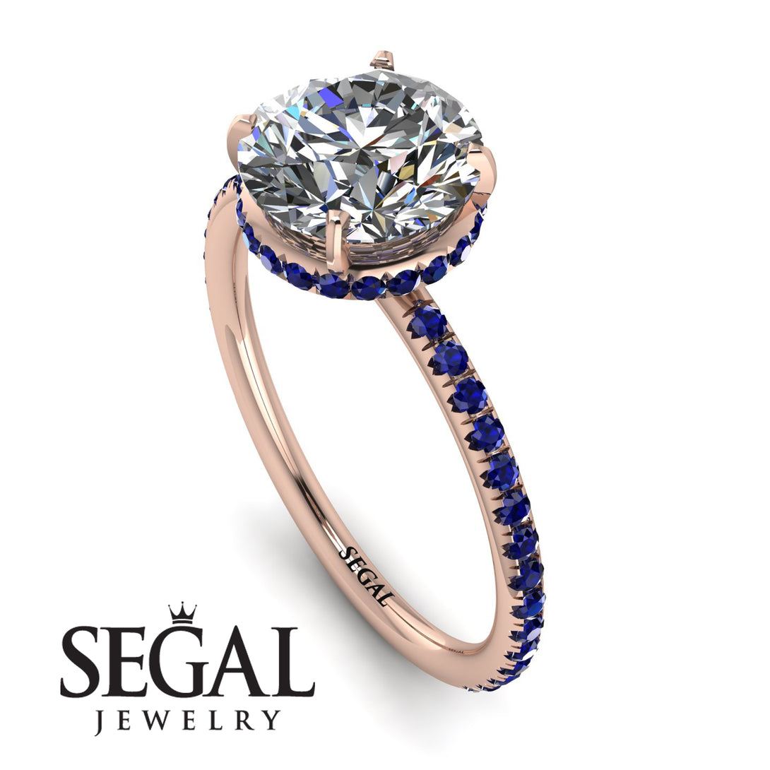 Hidden Halo Diamond Ring - Fiona No. 62