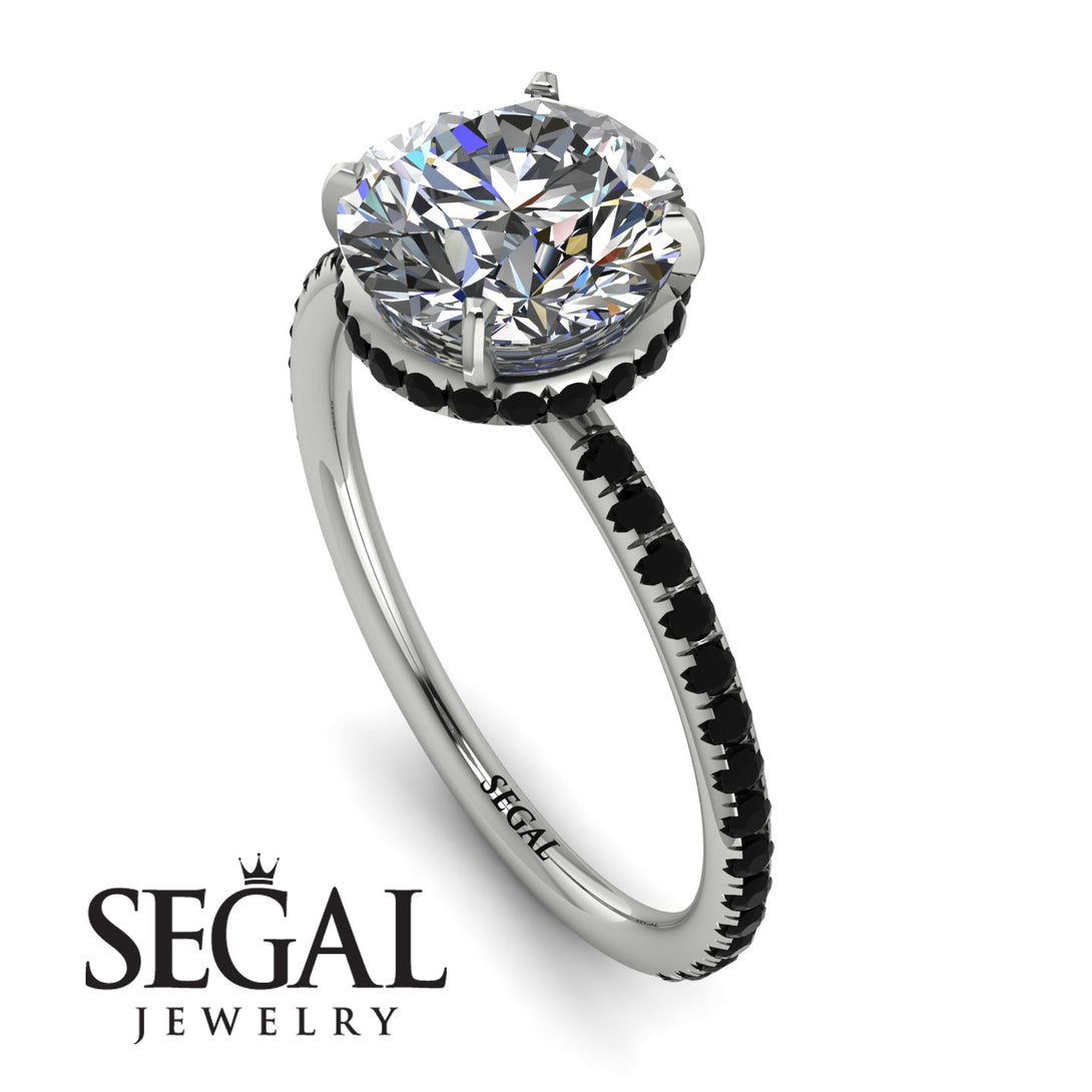 Hidden Halo Diamond Ring - Fiona No. 33
