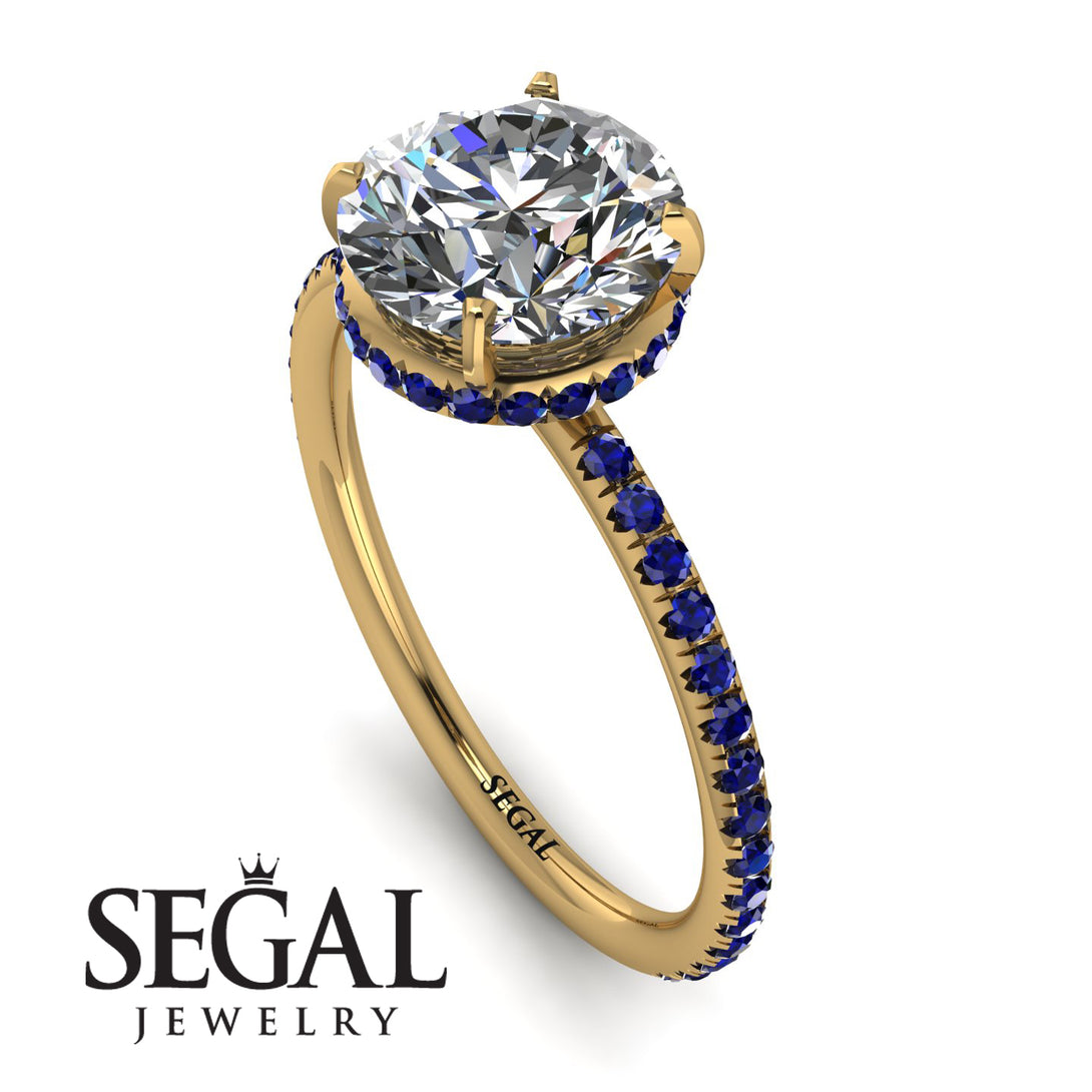 Hidden Halo Diamond Ring - Fiona No. 61