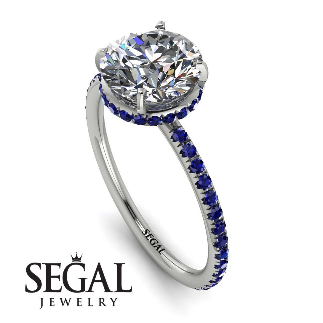 Hidden Halo Diamond Ring - Fiona No. 63