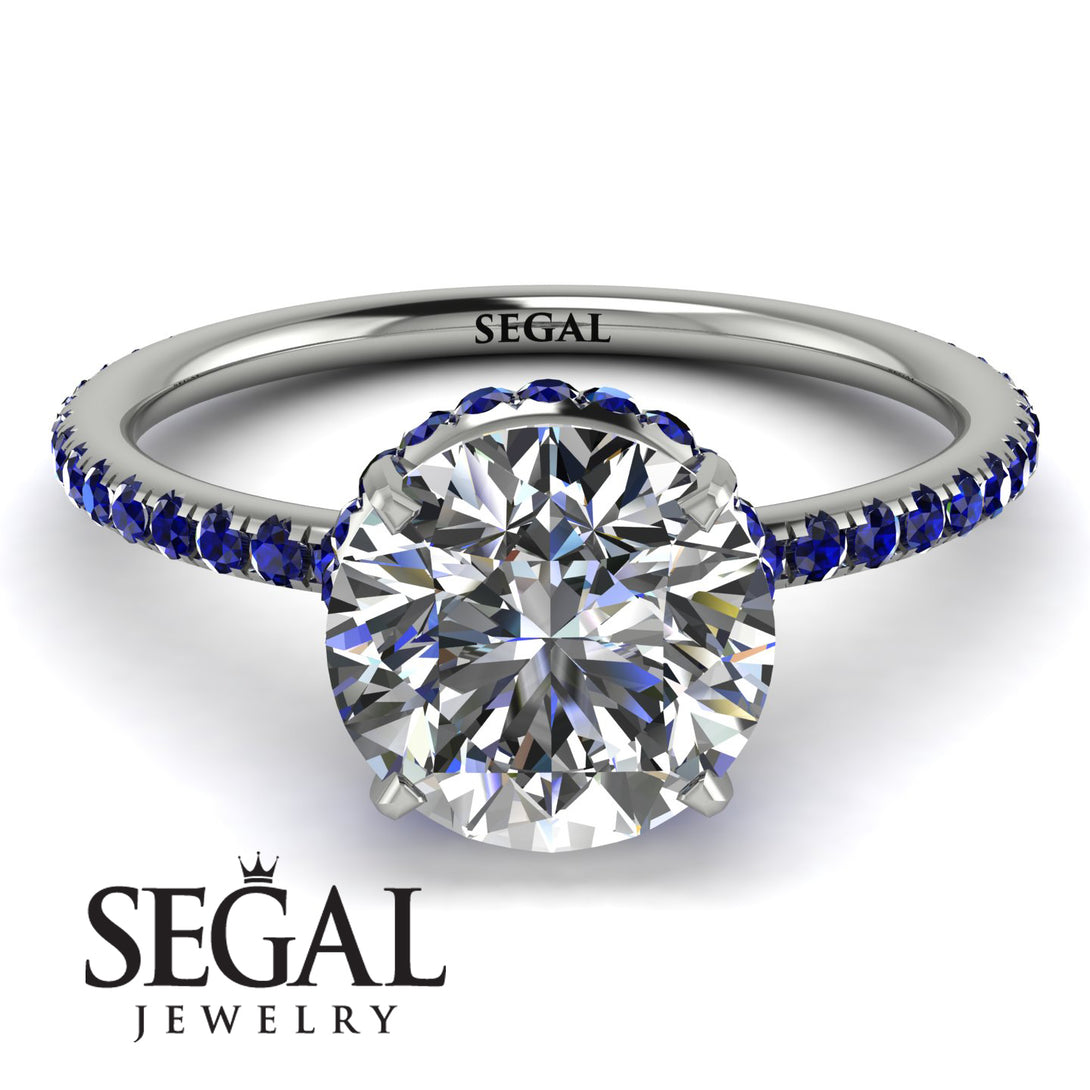 Hidden Halo Diamond Ring - Fiona No. 63