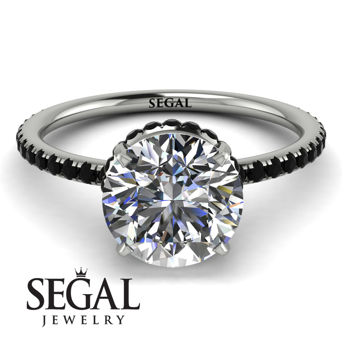 Hidden Halo Diamond Ring - Fiona No. 33