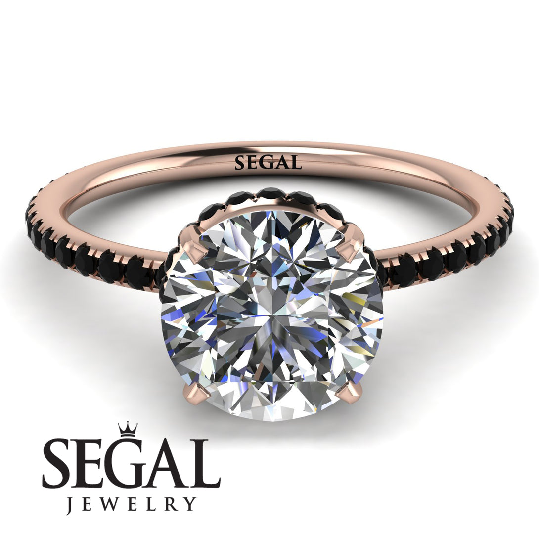 Hidden Halo Diamond Ring - Fiona No. 32