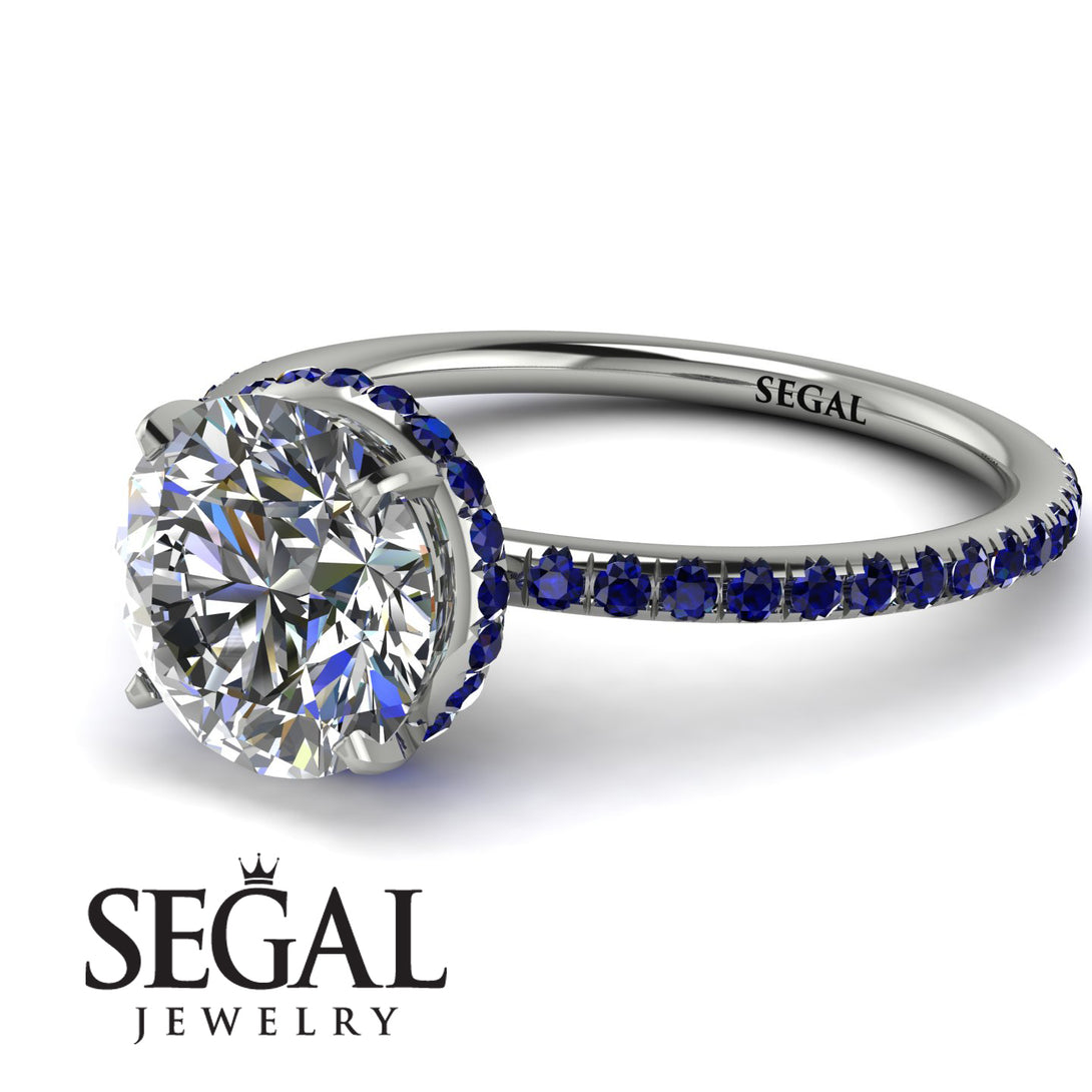 Hidden Halo Diamond Ring - Fiona No. 63