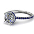 Hidden Halo Diamond Ring - Fiona No. 63