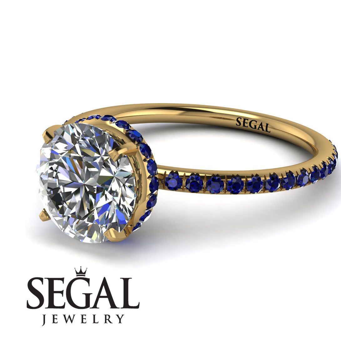 Hidden Halo Diamond Ring - Fiona No. 61