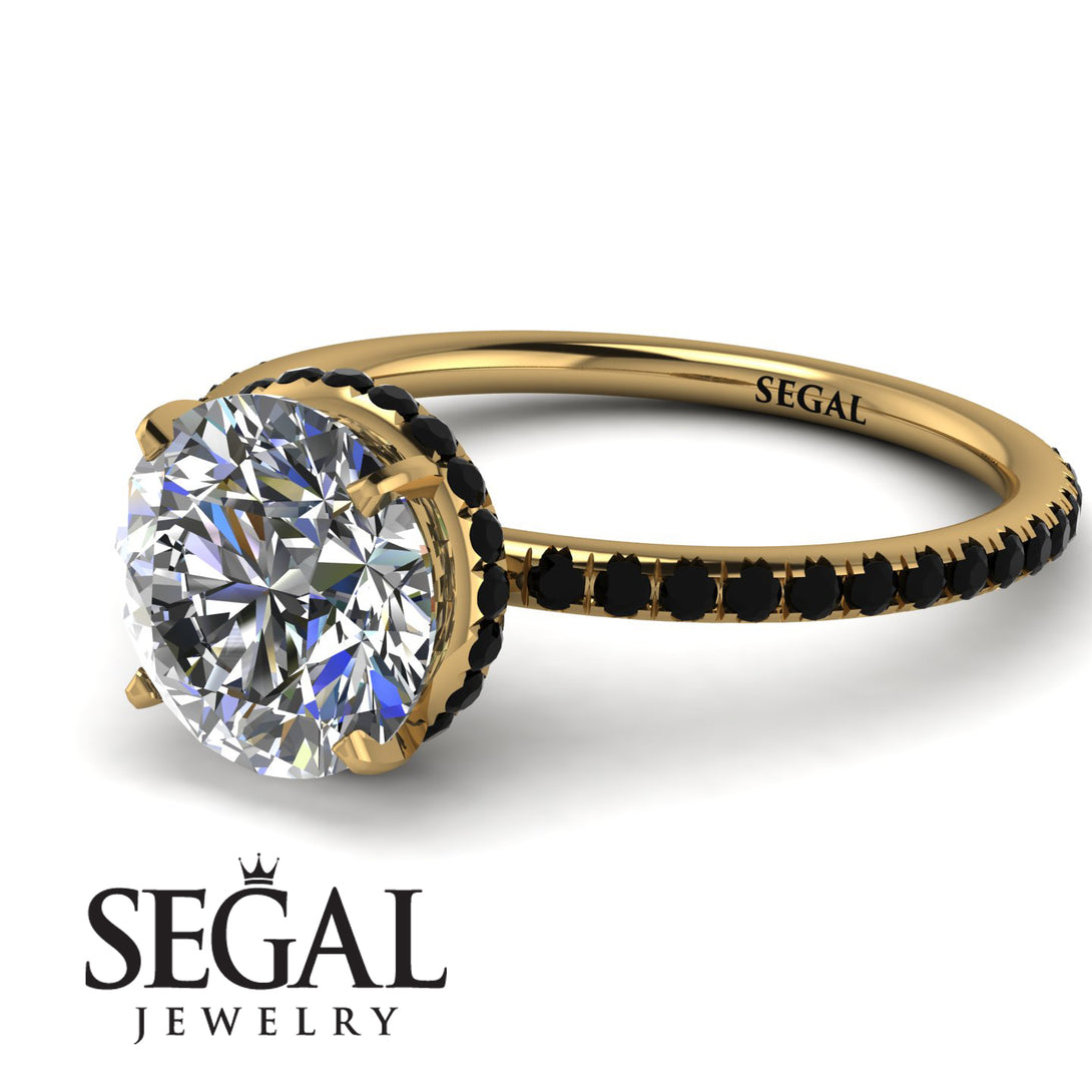 Hidden Halo Diamond Ring - Fiona No. 31