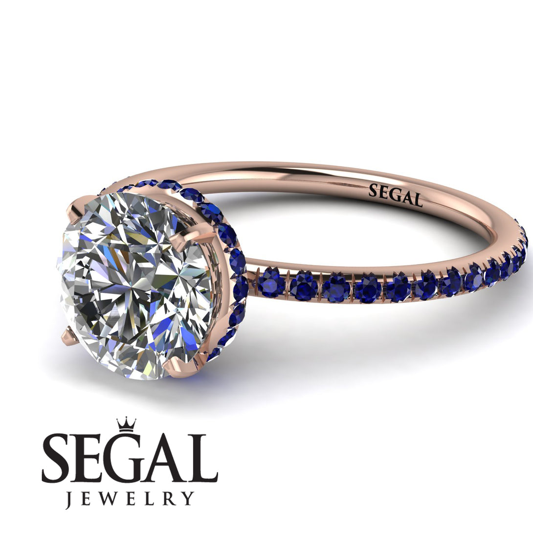 Hidden Halo Diamond Ring - Fiona No. 62