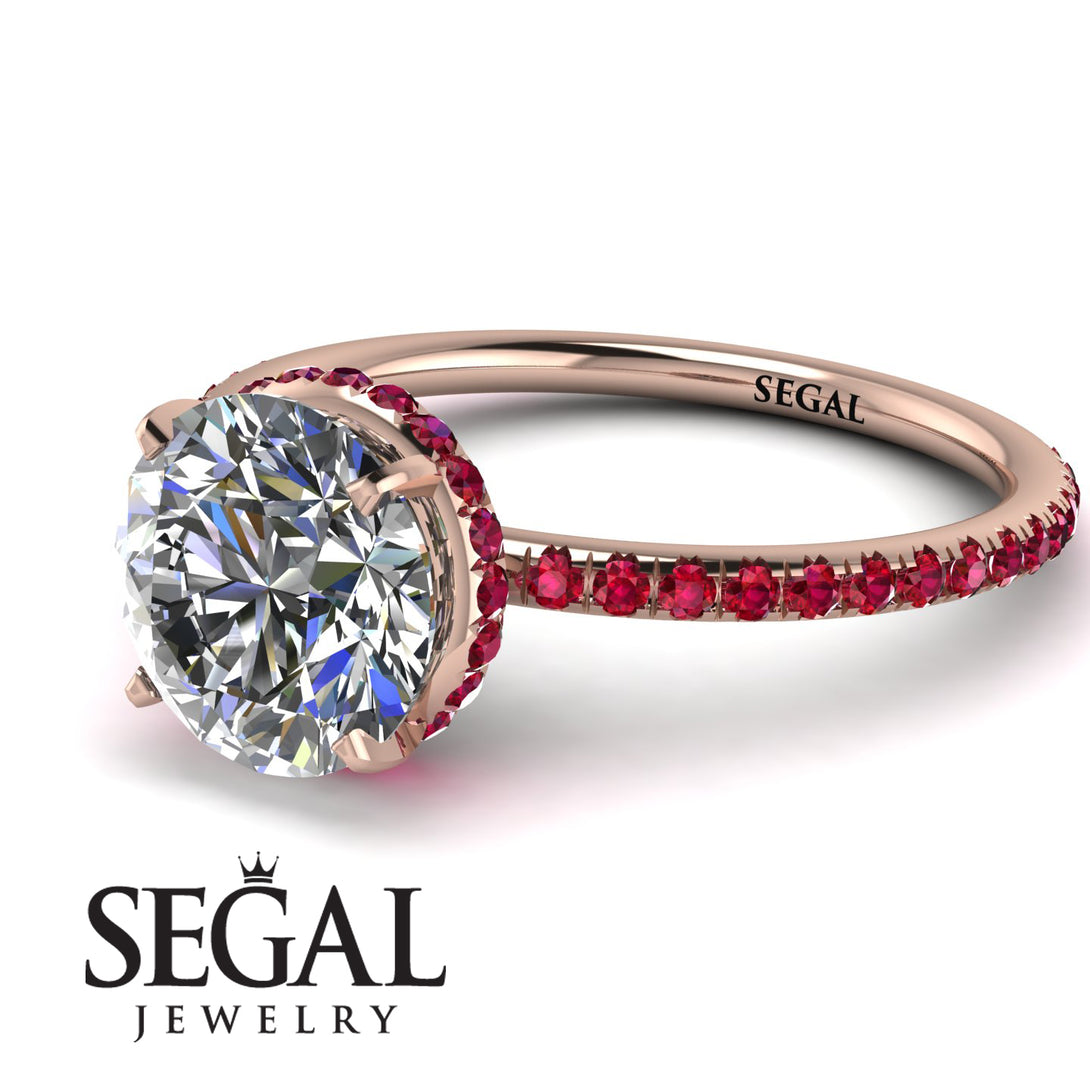 Hidden Halo Diamond Ring - Fiona No. 47