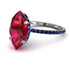 Hidden Halo Marquise Ruby Engagement Ring - Journey No. 72 image 1