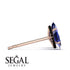 Hidden Halo Marquise Sapphire Earrings - Journey No. 44 image 2