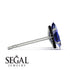Hidden Halo Marquise Sapphire Earrings - Journey No. 45 image 2