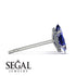 Hidden Halo Marquise Sapphire Earrings - Journey No. 15