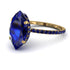 Hidden Halo Marquise Sapphire Engagement Ring - Journey No. 73 image 1