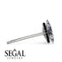 Hidden Halo Marquise Diamond Earrings - Journey No. 33 image 2
