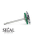 Hidden Halo Marquise Diamond Earrings - Journey No. 18 image 2