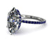 Hidden Halo Marquise Diamond Engagement Ring - Journey No. 63 image 1