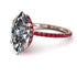 Hidden Halo Marquise Diamond Engagement Ring - Journey No. 47