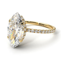 Hidden Halo Marquise Diamond Engagement Ring - Journey No. 1 image 1