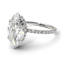 Hidden Halo Marquise Diamond Engagement Ring - Journey No. 3 image 1