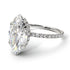 Hidden Halo Marquise Diamond Engagement Ring - Journey No. 3 image 1