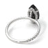 Salvador's Hidden Halo Marquise Black Diamond Engagement Ring - Journey No. 90