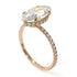 Two Tones Hidden Halo Marquise Diamond Engagement Ring - Journey No. 76