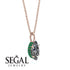 Hidden Halo Marquise Diamond Necklace - Journey No. 17 image 2