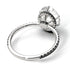 Hidden Halo Oval Diamond Engagement Ring - Gemma No. 33